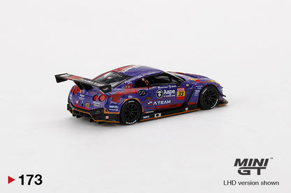 Mô hình xe Mini GT 1:64 Nissan GT-R Nismo GT3 EVA 01 Kakusei Edition - Nismo Festival 2019 - MGT00173