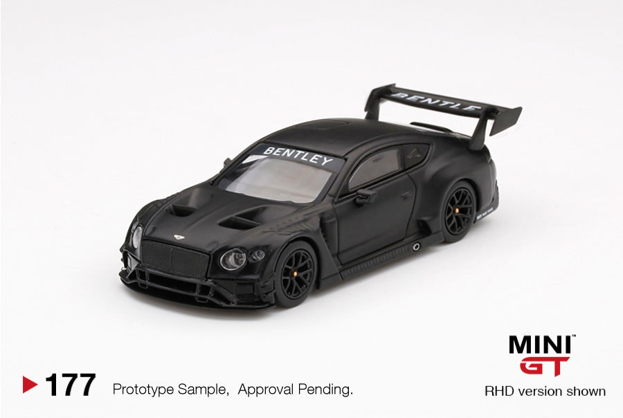 Mô hình xe Mini GT 1:64 Bentley Continental GT3 Test Car - MGT00177