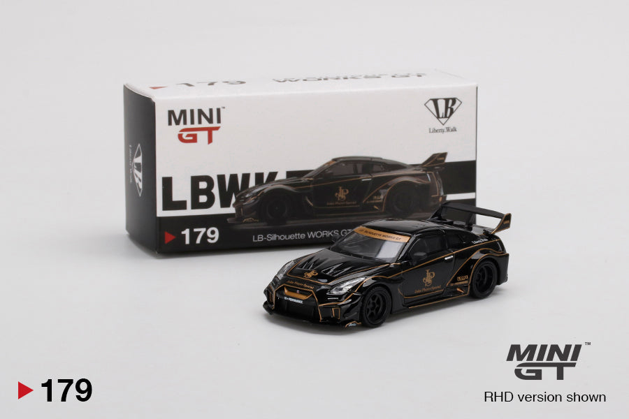 Mô hình xe Mini GT 1:64 LB-Silhouette WORKS GT NISSAN 35GT-RR Ver.1 JPS - MGT00179