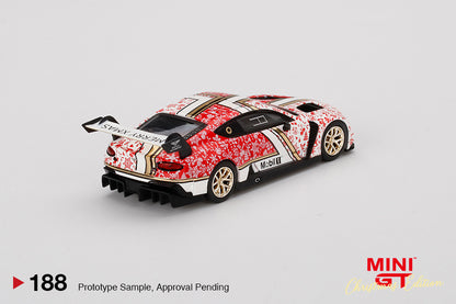 Mô hình xe Mini GT 1:64 Bentley Continental GT3 Christmas Edition 2020 - MGT00188