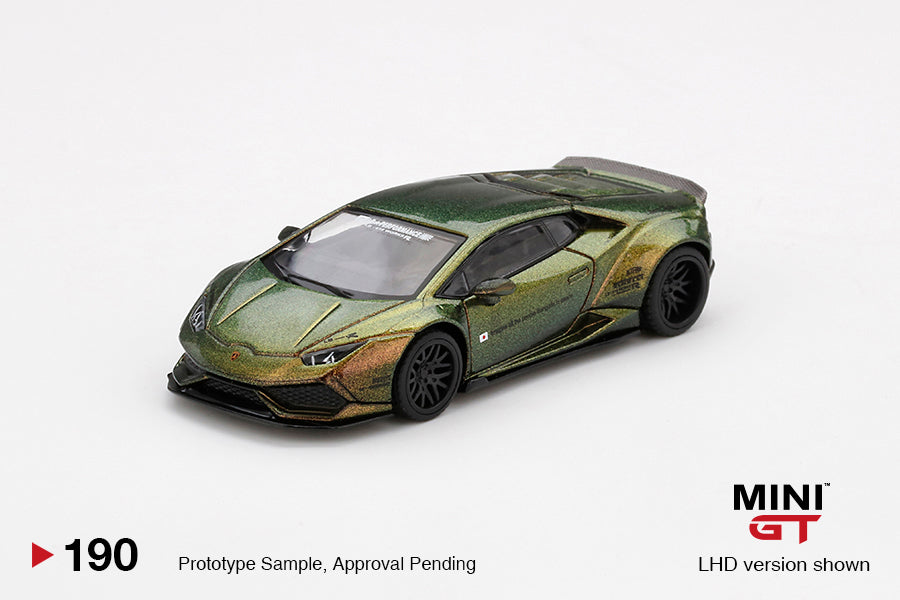 Mô hình xe Mini GT 1:64 LB★WORKS Lamborghini Huracán ver. 2 Magic Bronze - MGT00190