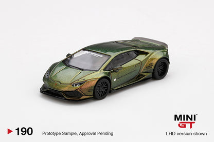 Mô hình xe Mini GT 1:64 LB★WORKS Lamborghini Huracán ver. 2 Magic Bronze - MGT00190