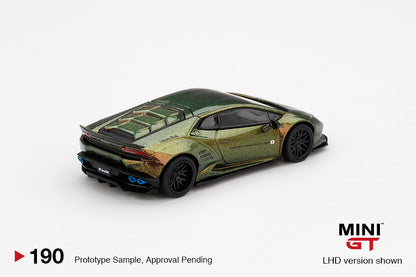 Mô hình xe Mini GT 1:64 LB★WORKS Lamborghini Huracán ver. 2 Magic Bronze - MGT00190