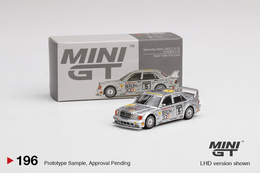Mô hình xe Mini GT 1:64 Mercedes-Benz 190E 2.5-16 Evolution II #5 - MGT00196