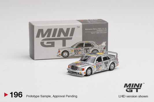 Mô hình xe Mini GT 1:64 Mercedes-Benz 190E 2.5-16 Evolution II #5 - MGT00196