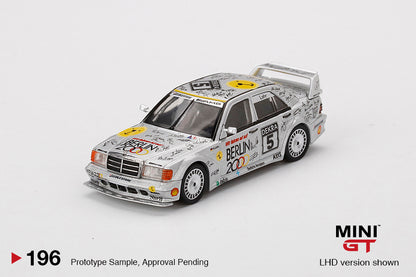 Mô hình xe Mini GT 1:64 Mercedes-Benz 190E 2.5-16 Evolution II #5 - MGT00196