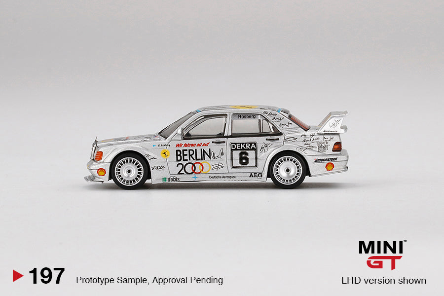 Mô hình xe Mini GT 1:64 Mercedes-Benz 190E 2.5-16 Evolution II #6 - MGT00197
