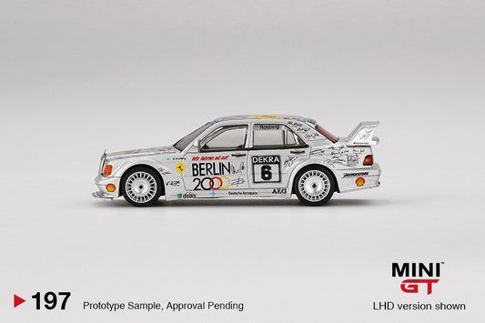 Mô hình xe Mini GT 1:64 Mercedes-Benz 190E 2.5-16 Evolution II #6 - MGT00197