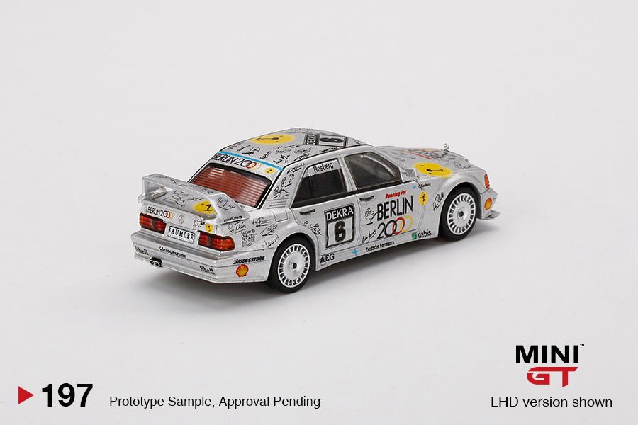 Mô hình xe Mini GT 1:64 Mercedes-Benz 190E 2.5-16 Evolution II #6 - MGT00197