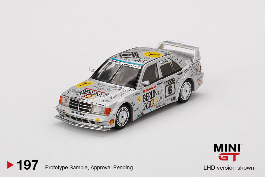 Mô hình xe Mini GT 1:64 Mercedes-Benz 190E 2.5-16 Evolution II #6 - MGT00197