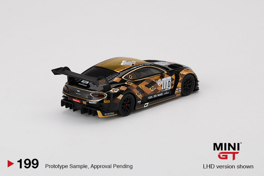 Mô hình xe Mini GT 1:64 Bentley Continental GT3 #110 2019 Total 24 Hours of Spa - MGT00199