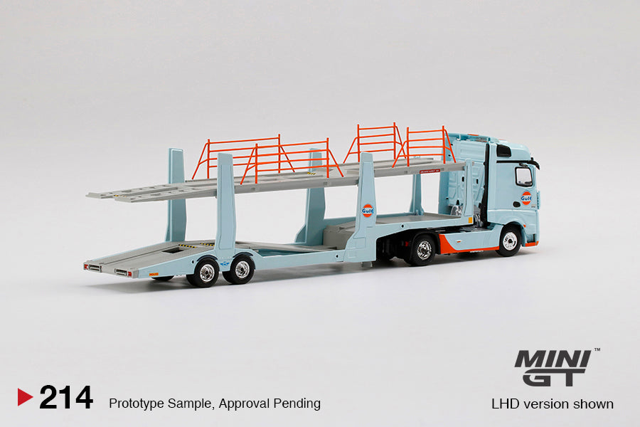 Mô hình xe Mini GT 1:64 Mercedes-Benz Actros w/ Car Carrier trailer - MGT00214