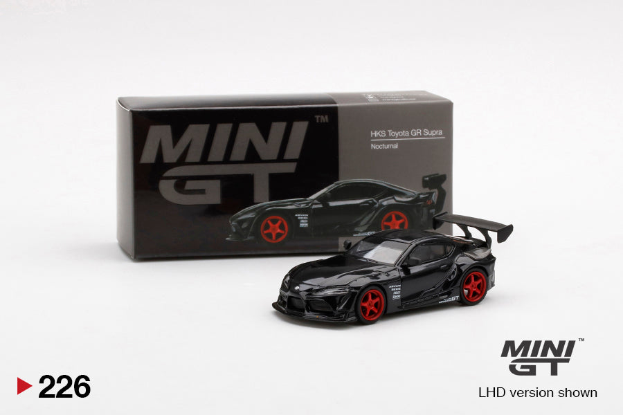 Mô hình xe Mini GT 1:64 HKS Toyota GR Supra Nocturnal - MGT00226