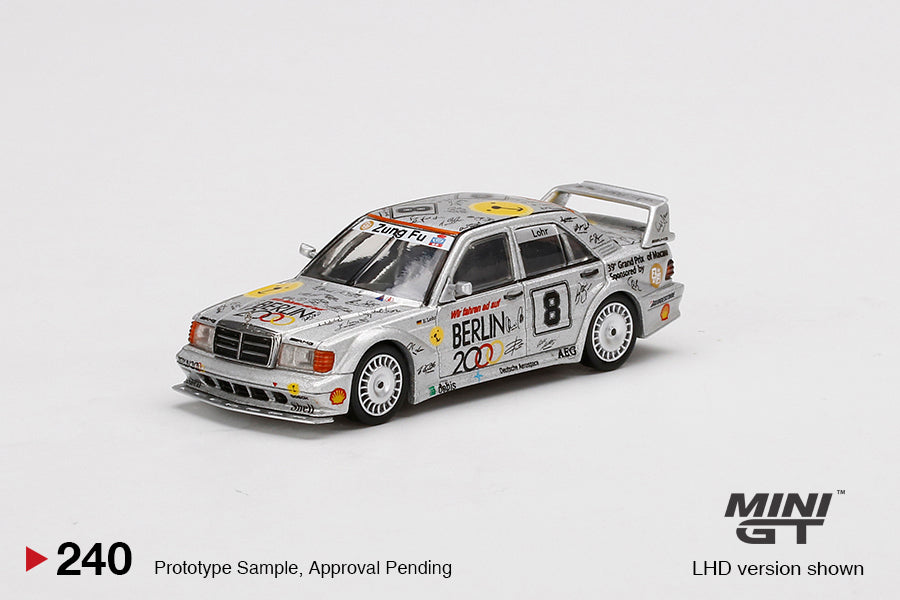 Mô hình xe Mini GT 1:64 Mercedes-Benz 190E 2.5-16 Evolution II #8 - MGT00240-L