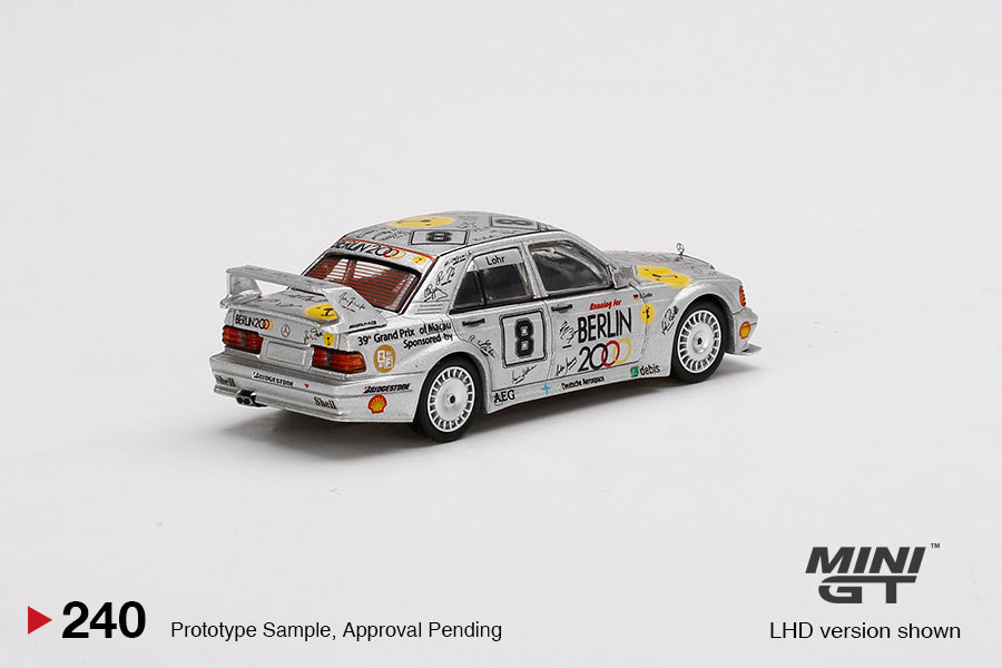 Mô hình xe Mini GT 1:64 Mercedes-Benz 190E 2.5-16 Evolution II #8 - MGT00240-L
