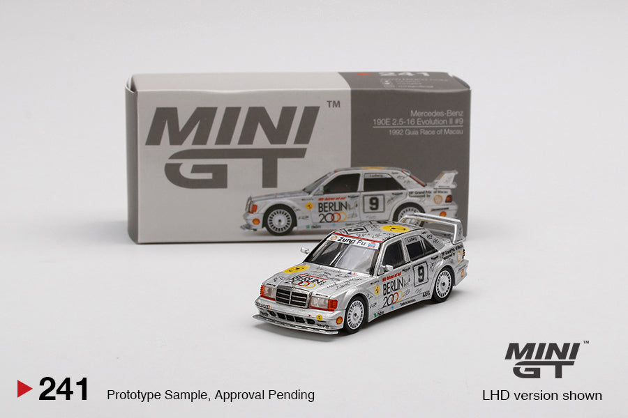 Mô hình xe Mini GT 1:64 Mercedes-Benz 190E 2.5-16 Evolution II #9 - MGT00241-L