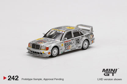 Mô hình xe Mini GT 1:64 Mercedes-Benz 190E 2.5-16 Evolution II #10 Berlin 1992 Guia Race of Macau - MGT00242-L