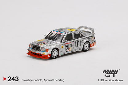 Mô hình xe Mini GT 1:64 Mercedes-Benz 190E 2.5-16 Evolution II #11 Berlin 1992 Guia Race of Macau - MGT00243-L