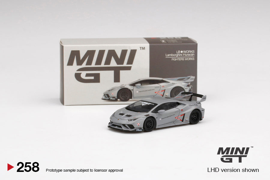 Mô hình xe Mini GT 1:64 LB★WORKS Lamborghini Huracán GT FIGHTERS WORKS - MGT00258