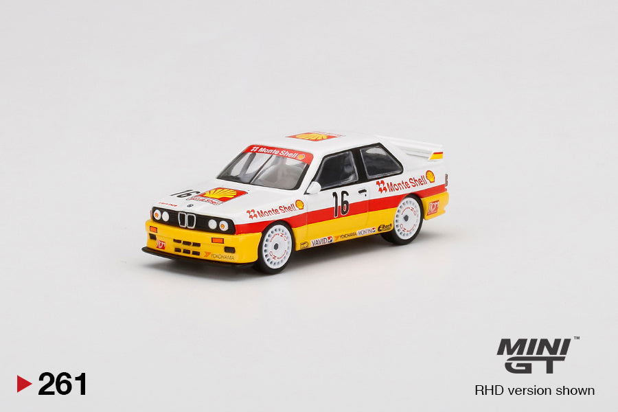 Mô hình xe Mini GT 1:64 BMW M3 #16 Shell 1989 Italian Supertouring Championship - MGT00261