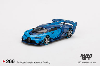 Mô hình xe Mini GT 1:64 Bugatti Vision Gran Turismo Light Blue - MGT00266