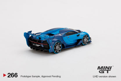 Mô hình xe Mini GT 1:64 Bugatti Vision Gran Turismo Light Blue - MGT00266