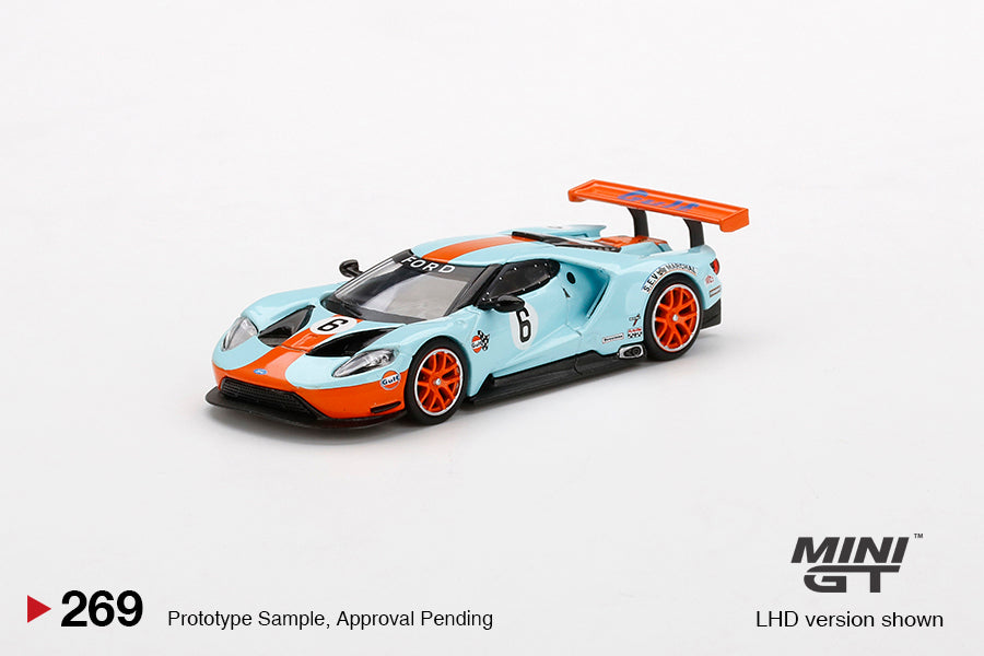 Mô hình xe Mini GT 1:64 Ford GT GTLM Gulf - MGT00269
