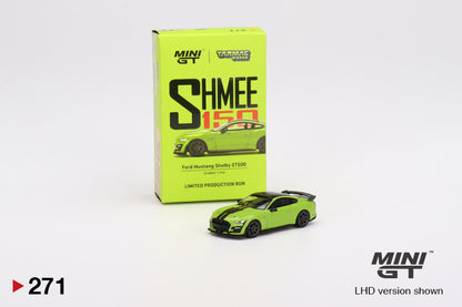 Mô hình xe Mini GT 1:64 Ford Mustang Shelby GT500 Grabber Lime - MGT00271-L