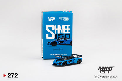 Mô hình xe Mini GT 1:64 McLaren Senna Cerulean Blue - MGT00272-R