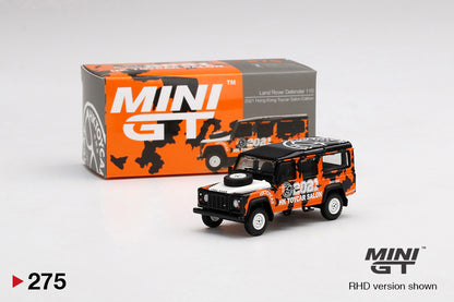 Mô hình xe Mini GT 1:64 Land Rover Defender 110 2021 Hong Kong Toycar Salon Edition - MGT00275