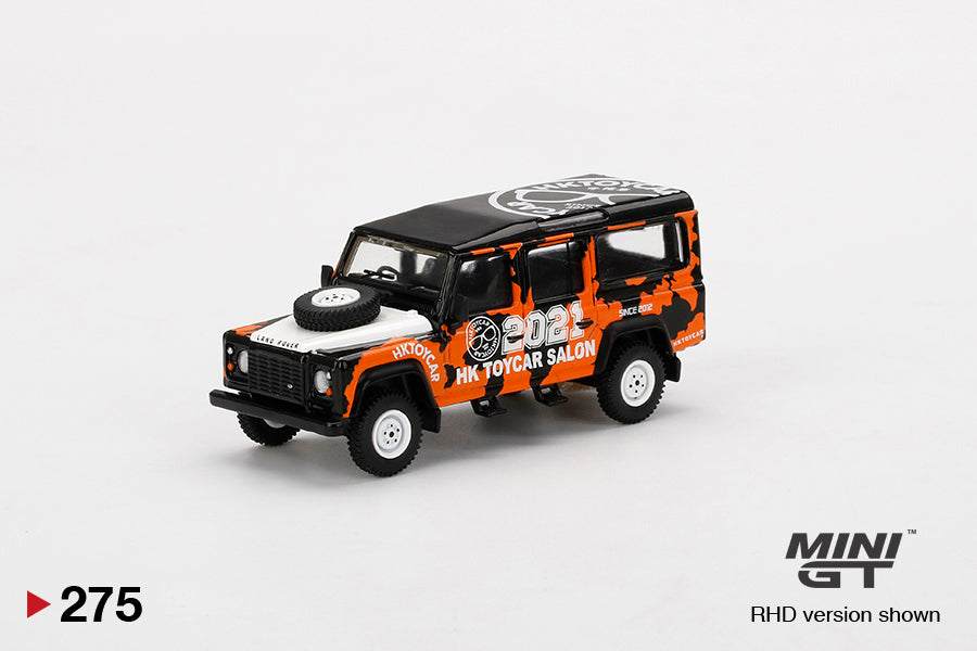 Mô hình xe Mini GT 1:64 Land Rover Defender 110 2021 Hong Kong Toycar Salon Edition - MGT00275
