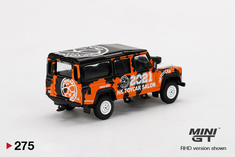 Mô hình xe Mini GT 1:64 Land Rover Defender 110 2021 Hong Kong Toycar Salon Edition - MGT00275