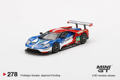 Mô hình xe Mini GT 1:64 Ford GT LMGTE PRO #68 2016 24 Hrs of Le Mans Class Winner - MGT00278