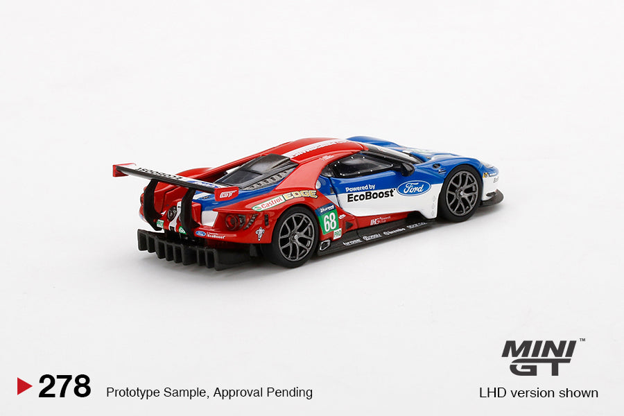 Mô hình xe Mini GT 1:64 Ford GT LMGTE PRO #68 2016 24 Hrs of Le Mans Class Winner - MGT00278