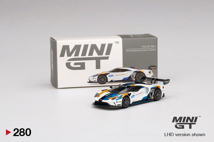 Mô hình xe Mini GT 1:64 Ford GT MK II 2019 Goodwood Festival of Speed - MGT00280