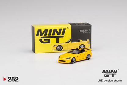 Mô hình xe Mini GT 1:64 Honda S2000 CR Rio Yellow Pearl - MGT00282-L