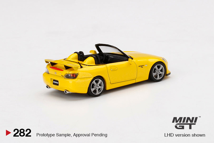 Mô hình xe Mini GT 1:64 Honda S2000 CR Rio Yellow Pearl - MGT00282-L