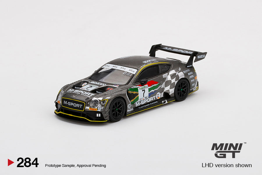 Mô hình xe Mini GT 1:64 Bentley Continental GT3 #7 2020 Intercontinental GT Challenge Kyalami 9 Hrs - MGT00284