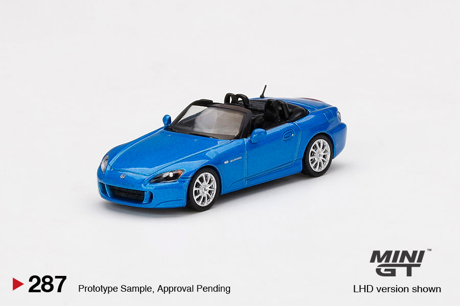 Mô hình xe Mini GT 1:64 Honda S2000 (AP2) Laguna Blue Pearl - MGT00287