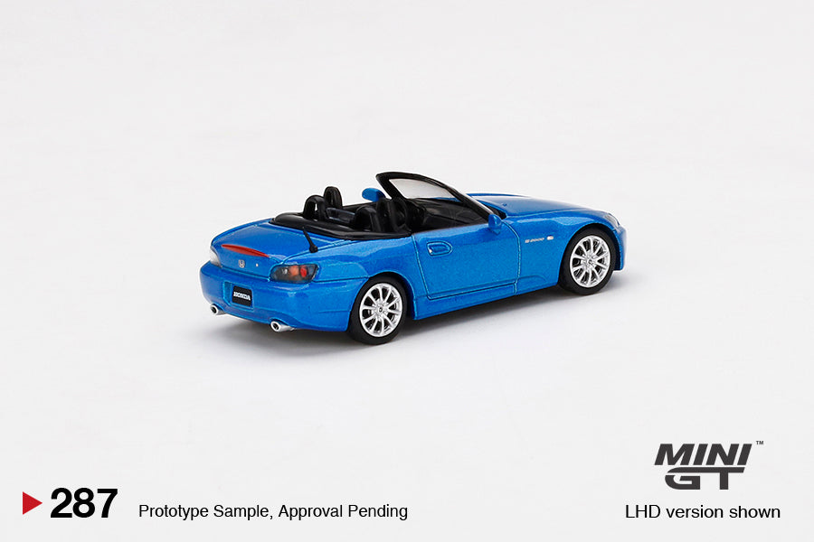 Mô hình xe Mini GT 1:64 Honda S2000 (AP2) Laguna Blue Pearl - MGT00287