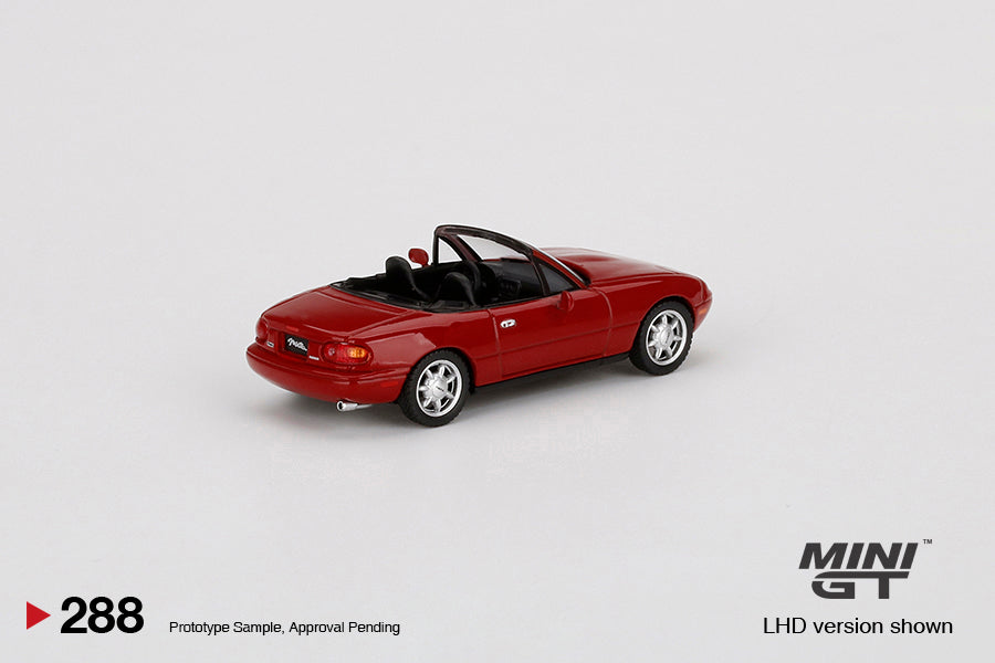 Mô hình xe Mini GT 1:64 Mazda Miata MX-5 (NA) Classic Red - MGT00288
