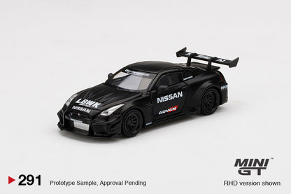 Mô hình xe Mini GT 1:64 LB-Silhouette WORKS GT NISSAN 35GT-RR Ver.2 Matt Black LBWK - MGT00291