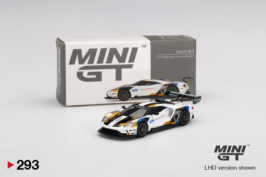 Mô hình xe Mini GT 1:64 Ford GT Mk II 2019 Pebble Beach Concours d'Elegance - MGT00293-MJ