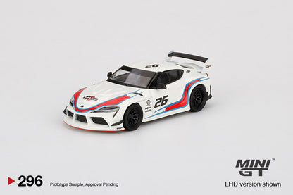 Mô hình xe Mini GT 1:64 LB★WORKS Toyota GR Supra Martini Racing - MGT00296