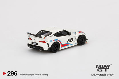 Mô hình xe Mini GT 1:64 LB★WORKS Toyota GR Supra Martini Racing - MGT00296