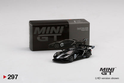 Mô hình xe Mini GT 1:64 Ford GT MK II #006 Shadow Black - MGT00297
