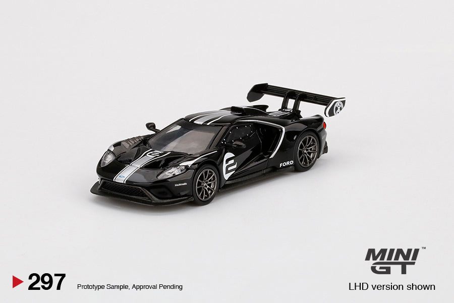 Mô hình xe Mini GT 1:64 Ford GT MK II #006 Shadow Black - MGT00297