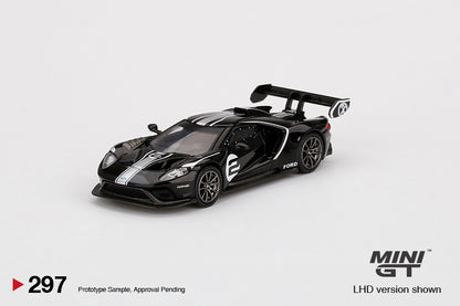 Mô hình xe Mini GT 1:64 Ford GT MK II #006 Shadow Black - MGT00297