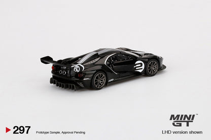 Mô hình xe Mini GT 1:64 Ford GT MK II #006 Shadow Black - MGT00297