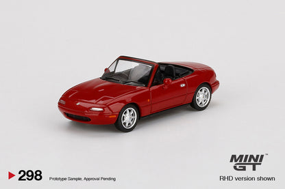 Mô hình xe Mini GT 1:64 Eunos Roadster Classic Red - MGT00298